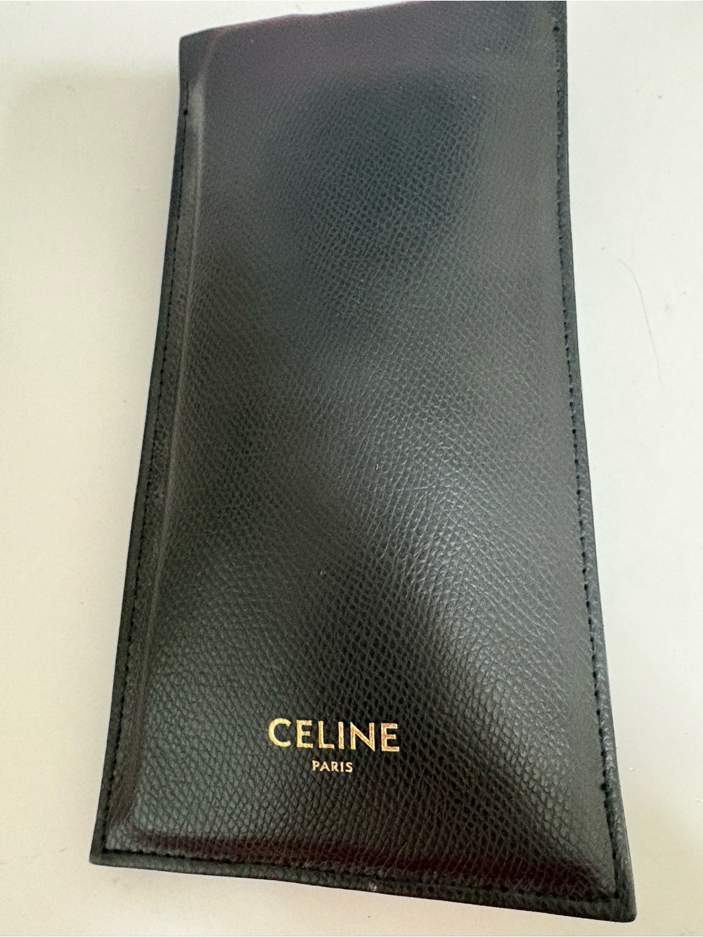 Celine Oversized Square Acetate Sunglasses in Gradient Brown - Picture 7 of 7